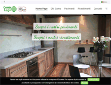 Tablet Screenshot of centrolegno.net